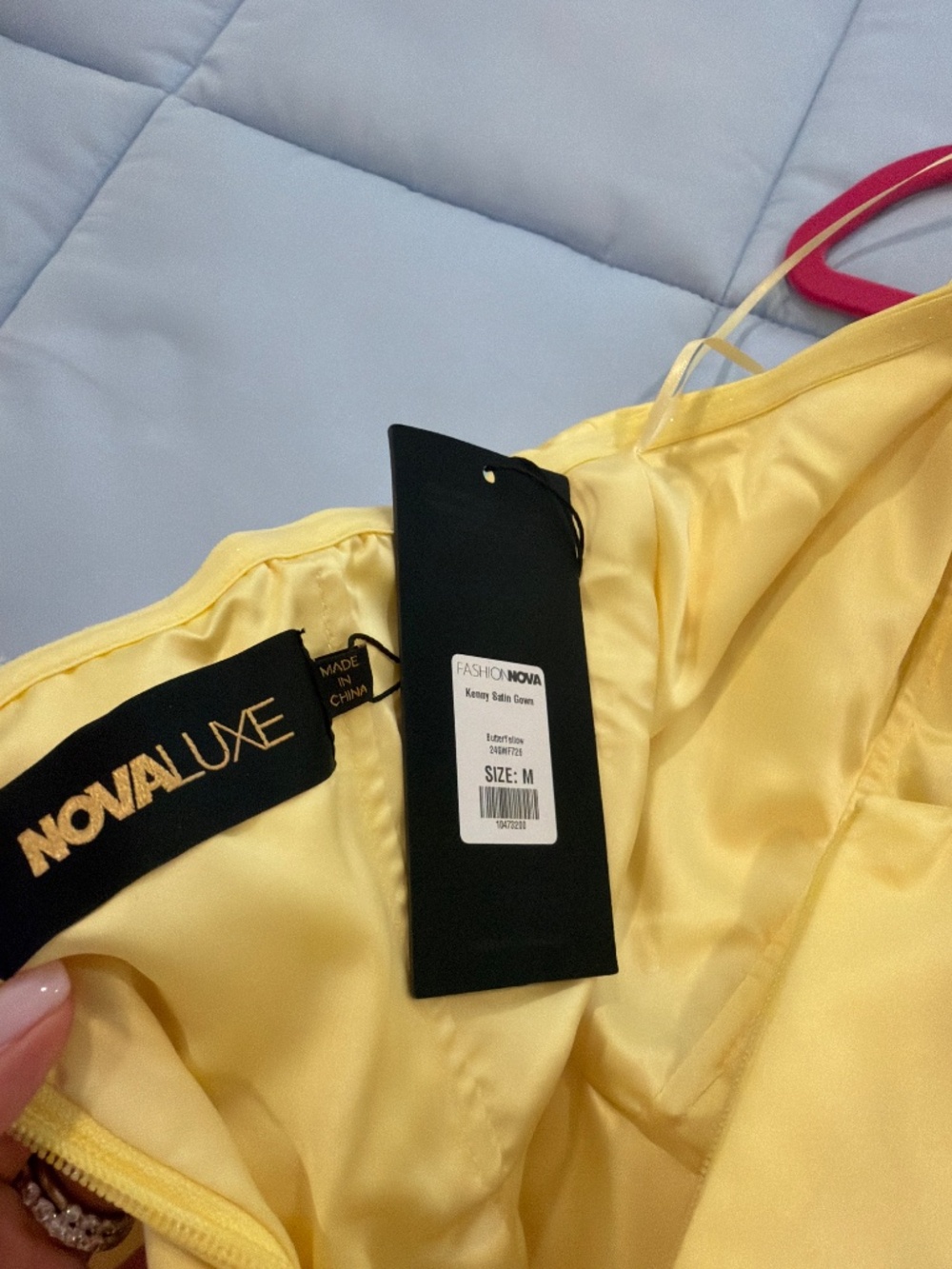 Dress-yellow - Picture 3 of 3